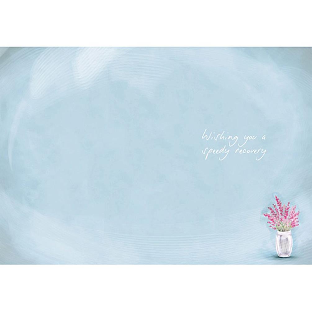 Get Well Soon Softly Drawn Me To You Bear Card Extra Image 1